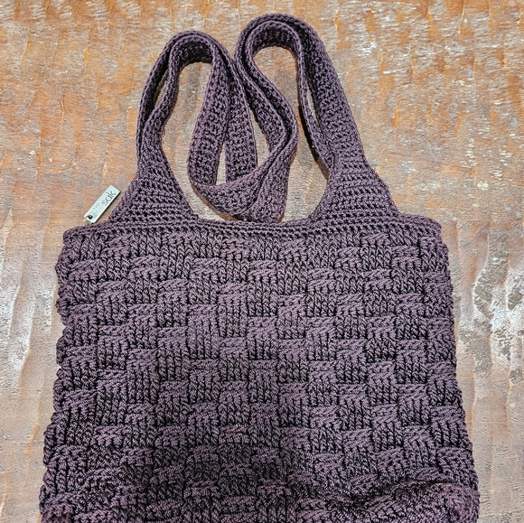 The Sak Burgundy Crochet Bag - Picture 9 of 13